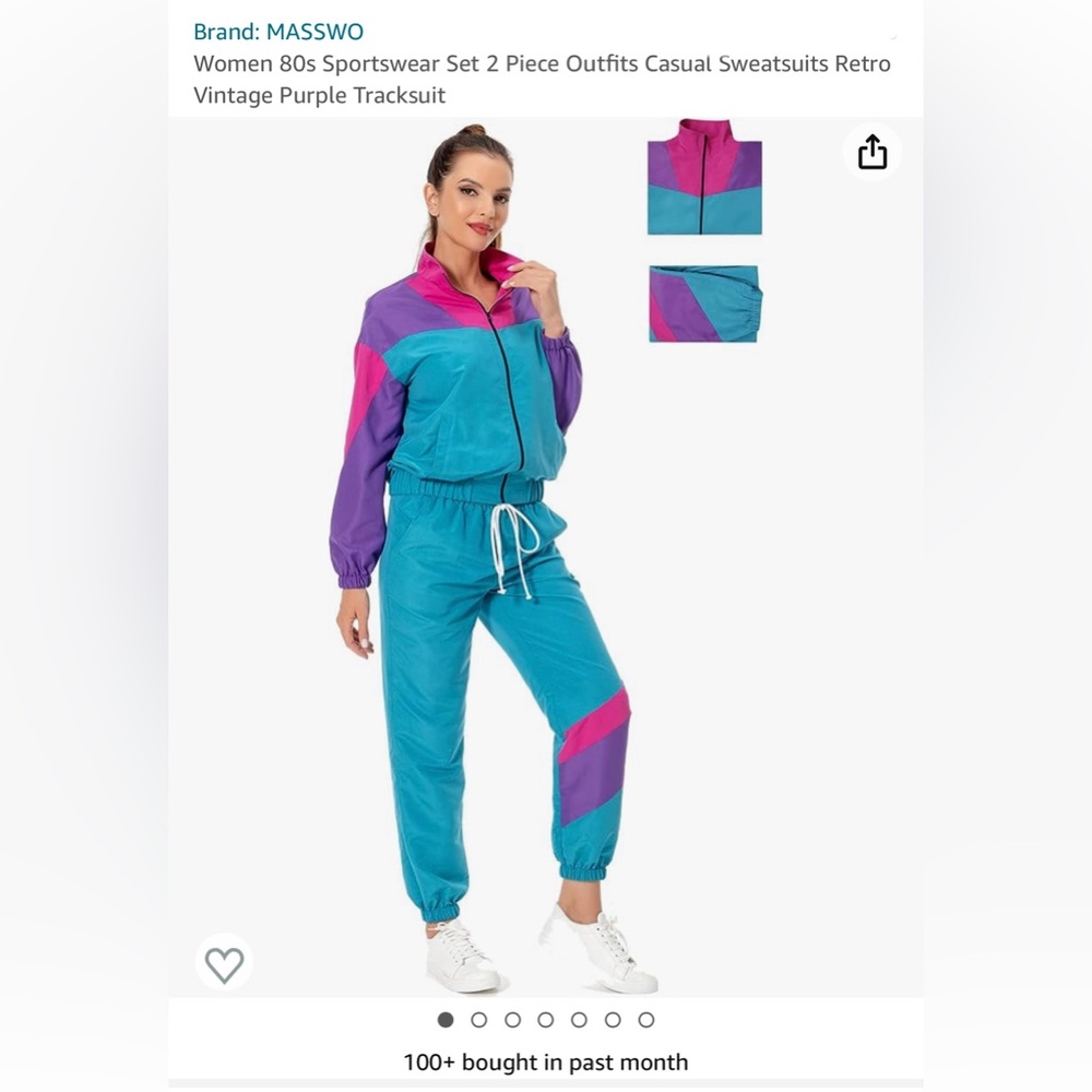 Women 80s / 90s Retro Vintage Tracksuit